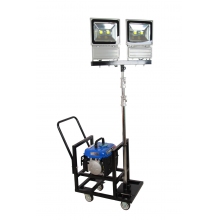 歐輝照明 (OHUIZAOMIN) OHSY6832 2×100W 全方位投光工作燈  LED IP65 220V 4500K  6h  臺 藍色  